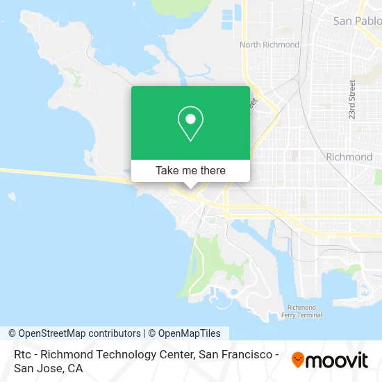 Rtc - Richmond Technology Center map