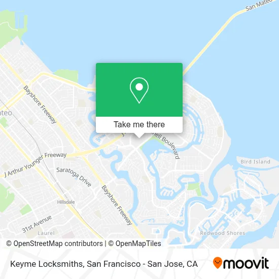 Keyme Locksmiths map
