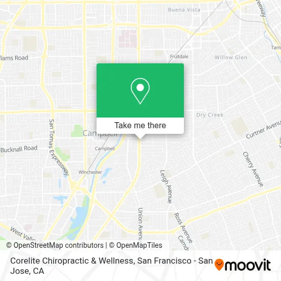 Corelite Chiropractic & Wellness map