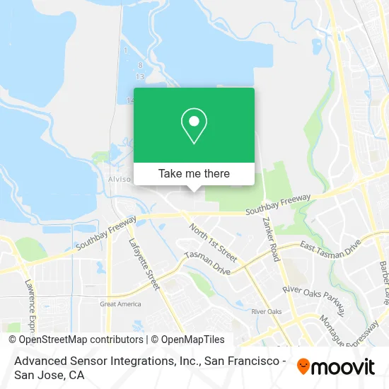 Advanced Sensor Integrations, Inc. map