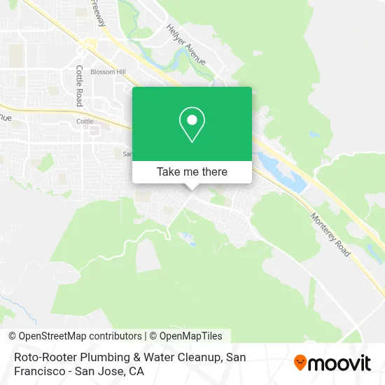 Roto-Rooter Plumbing & Water Cleanup map