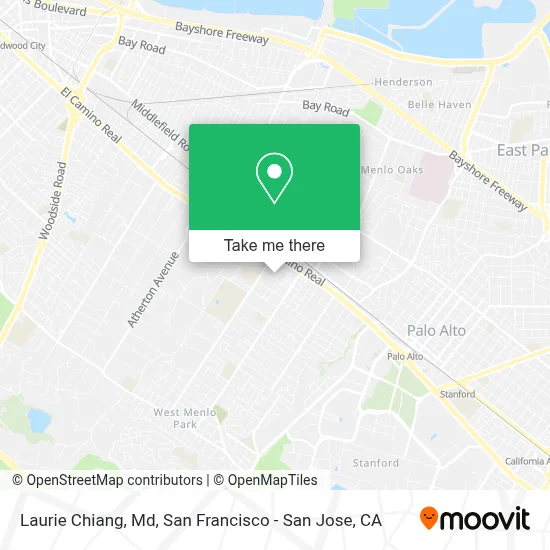 Laurie Chiang, Md map