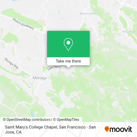 Saint Mary's College Chapel map