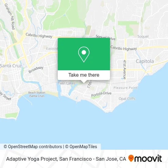 Adaptive Yoga Project map