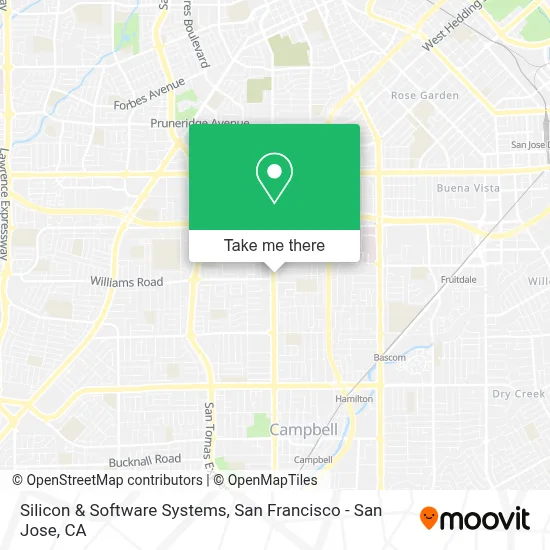 Silicon & Software Systems map