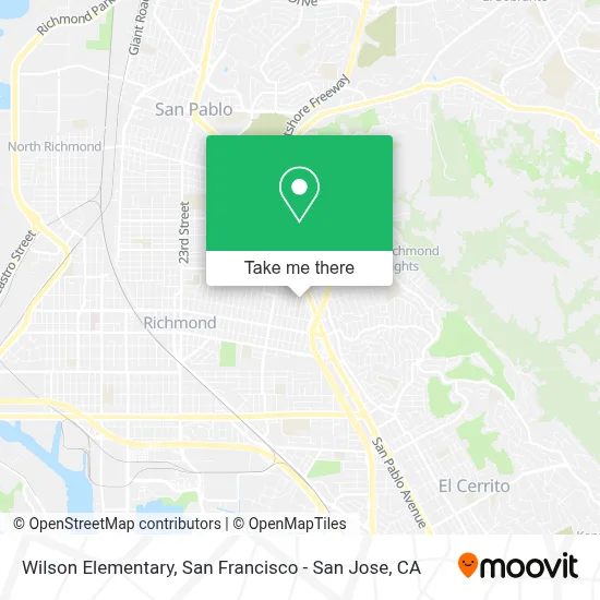 Wilson Elementary map