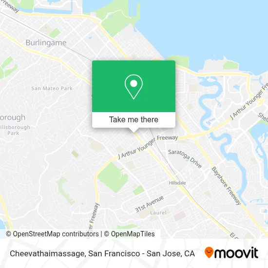 Cheevathaimassage map