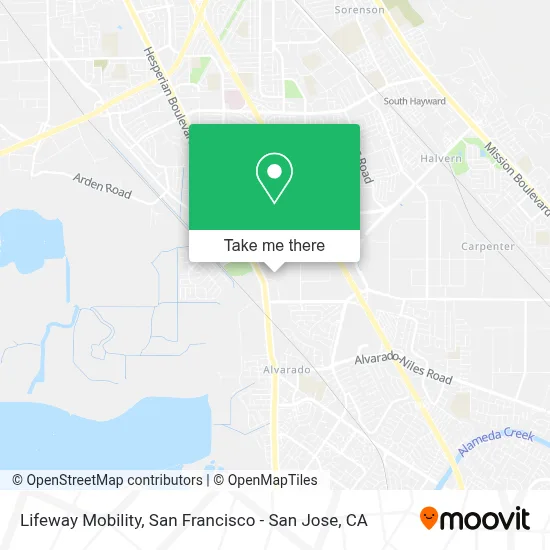 Lifeway Mobility map