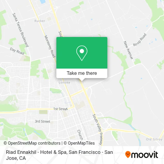 Riad Ennakhil - Hotel & Spa map