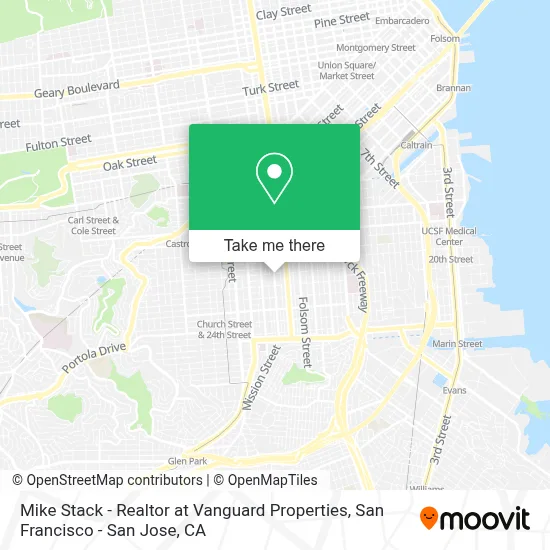 Mike Stack - Realtor at Vanguard Properties map