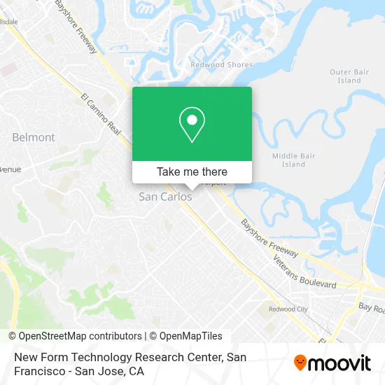 New Form Technology Research Center map