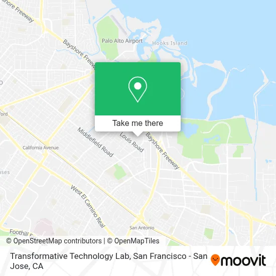 Transformative Technology Lab map