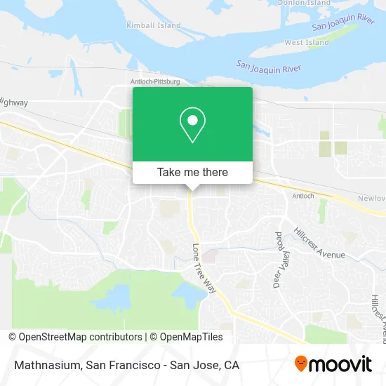 Mathnasium map