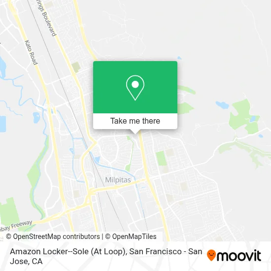 Amazon Locker--Sole (At Loop) map