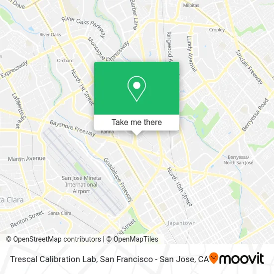 Trescal Calibration Lab map