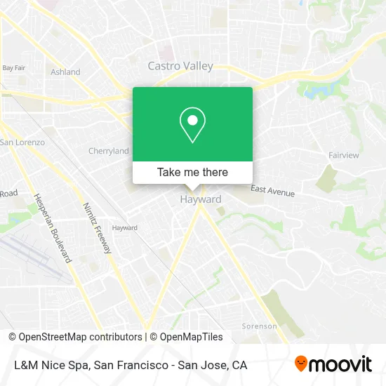 L&M Nice Spa map
