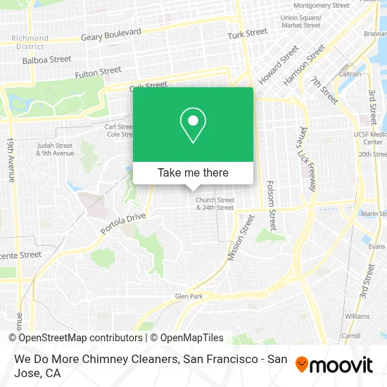 We Do More Chimney Cleaners map