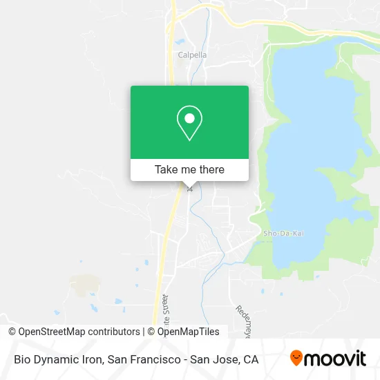 Bio Dynamic Iron map