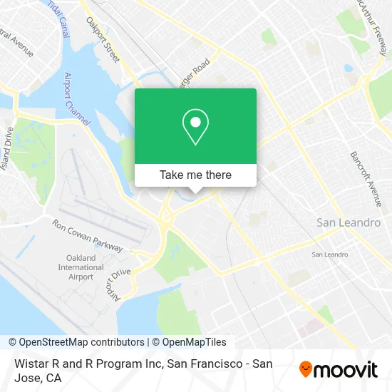 Wistar R and R Program Inc map