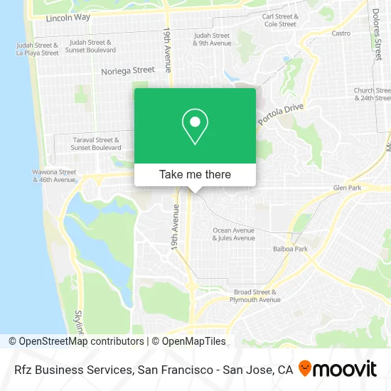 Rfz Business Services map