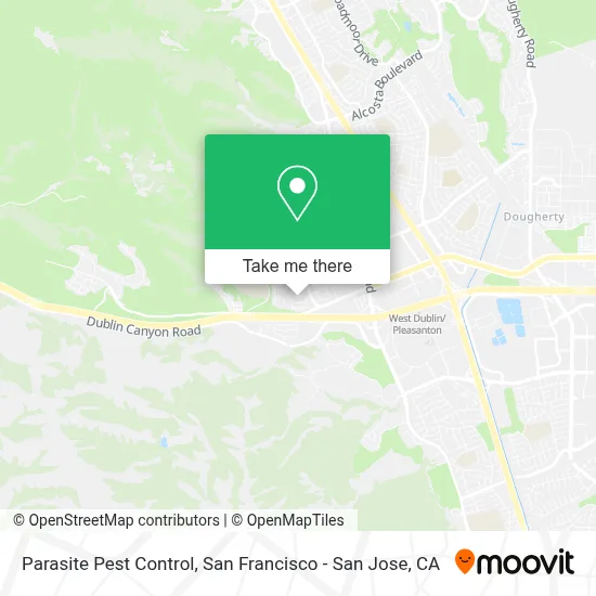 Parasite Pest Control map
