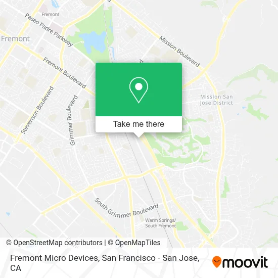 Fremont Micro Devices map