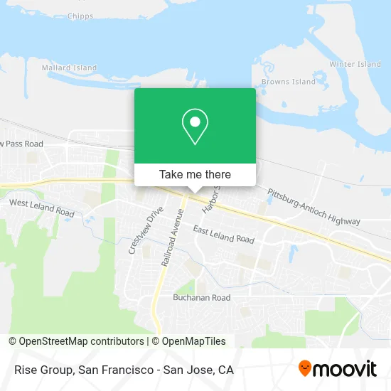 Rise Group map