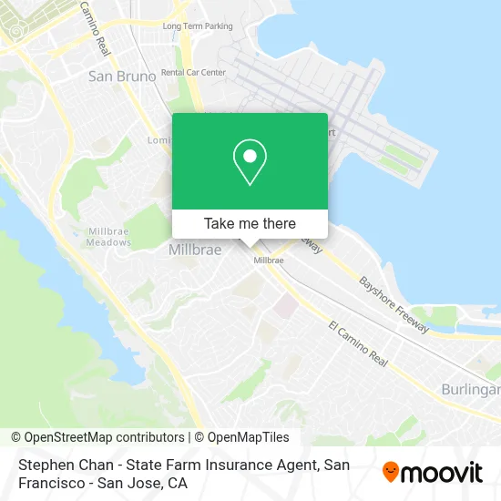 Stephen Chan - State Farm Insurance Agent map