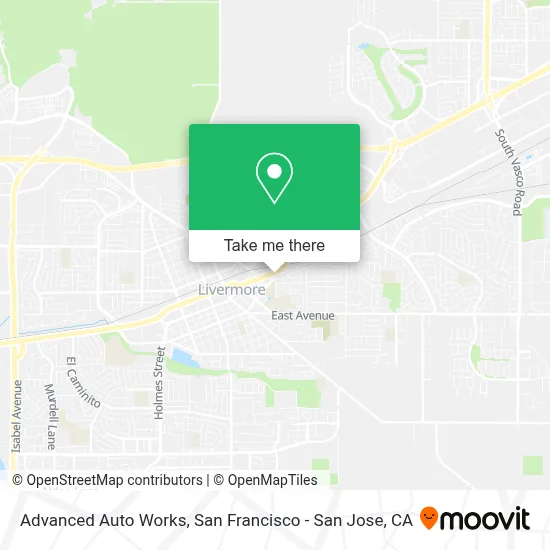 Advanced Auto Works map