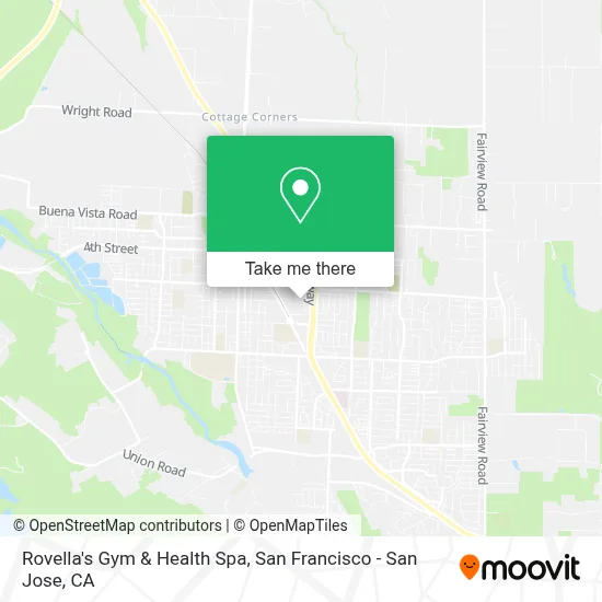 Rovella's Gym & Health Spa map