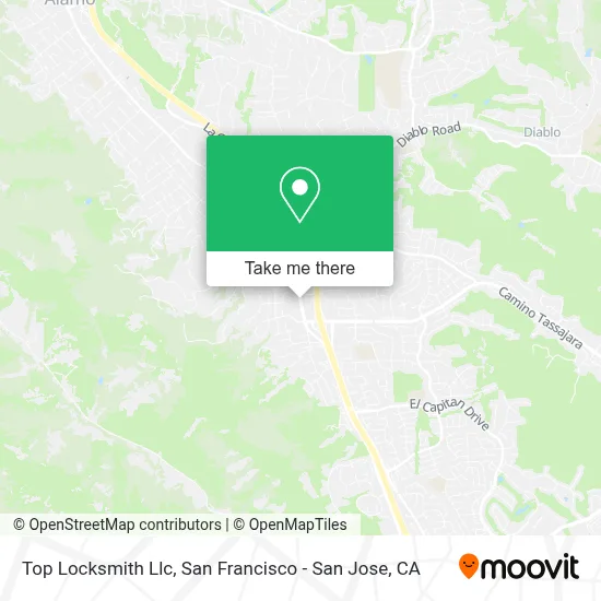 Top Locksmith Llc map