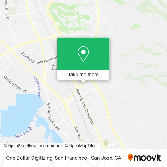 One Dollar Digitizing map