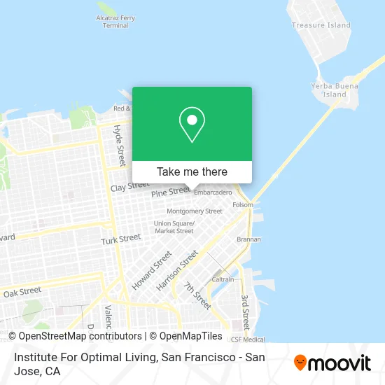 Institute For Optimal Living map