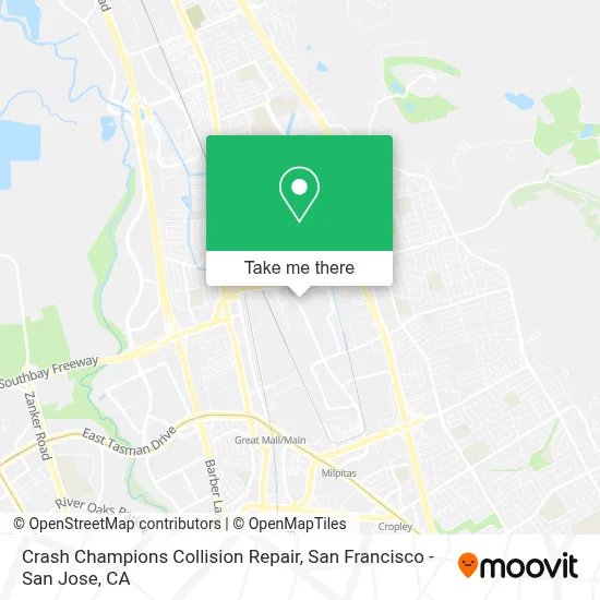 Crash Champions Collision Repair map