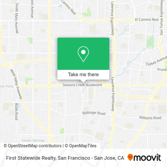 First Statewide Realty map