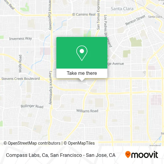 Compass Labs, Ca map