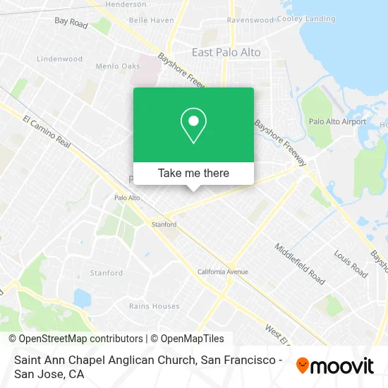 Saint Ann Chapel Anglican Church map