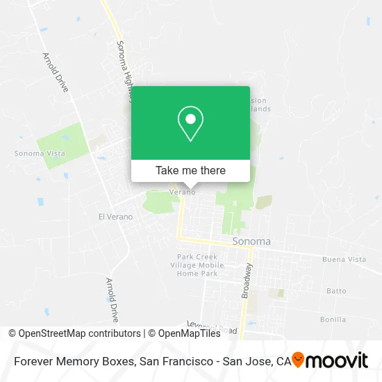 Forever Memory Boxes map