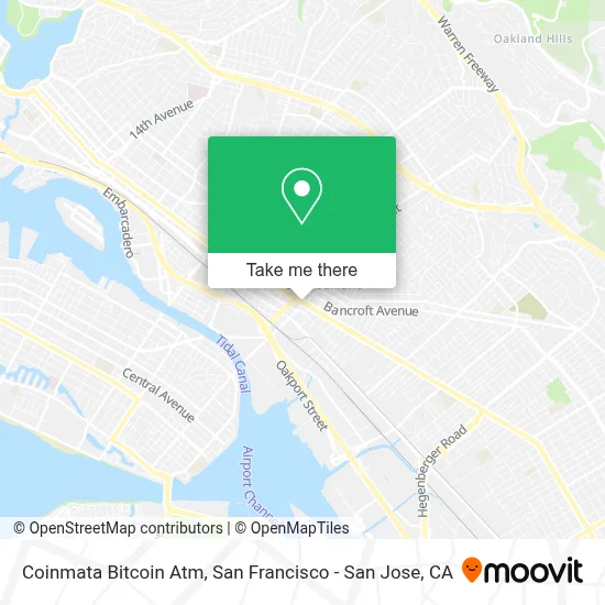 Coinmata Bitcoin Atm map