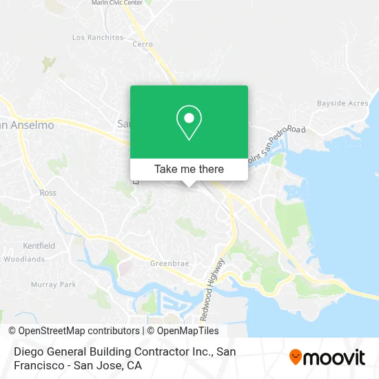 Diego General Building Contractor Inc. map