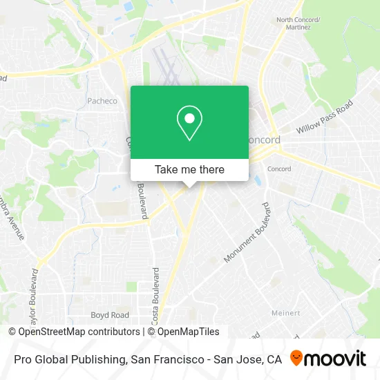 Pro Global Publishing map