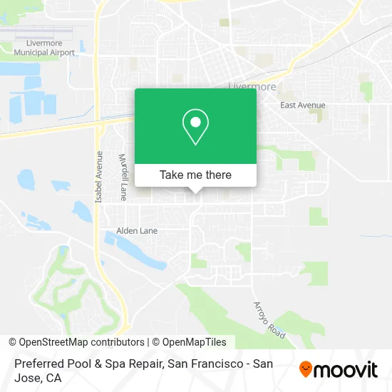 Preferred Pool & Spa Repair map