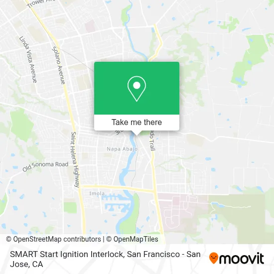 SMART Start Ignition Interlock map
