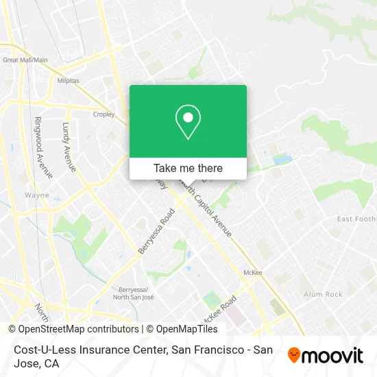 Cost-U-Less Insurance Center map