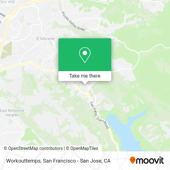 Workouttemps map