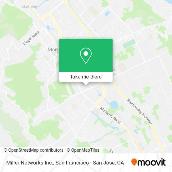 Miller Networks Inc. map