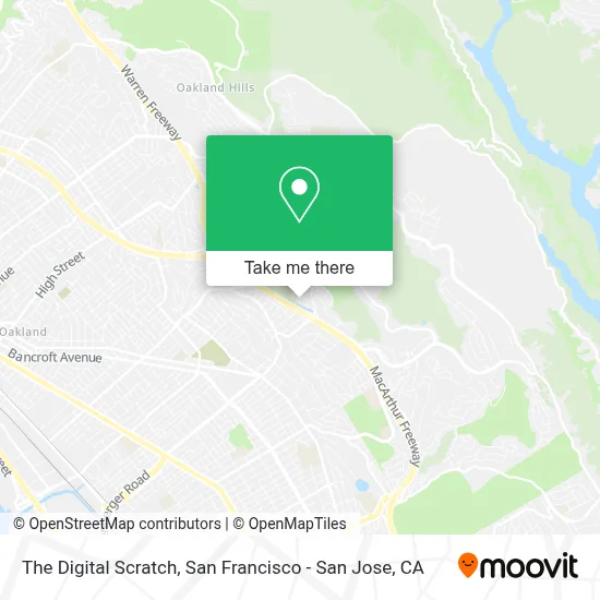 The Digital Scratch map