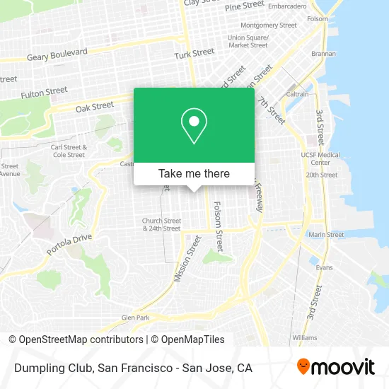 Dumpling Club map