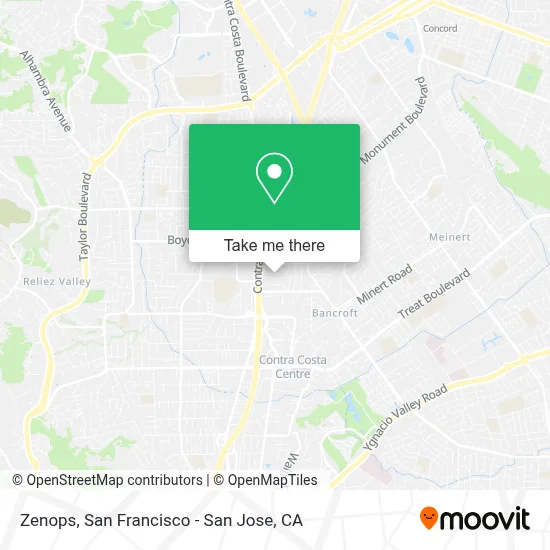 Zenops map