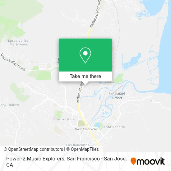 Power-2 Music Explorers map
